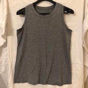 Lululemon Gray Cotton Tank